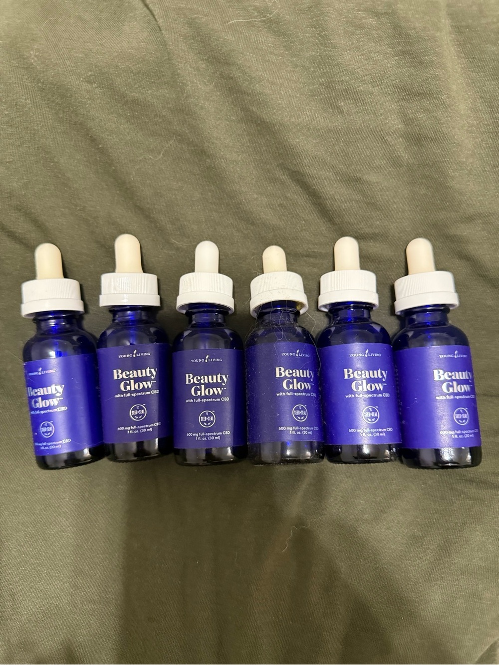 EMPTY Young Living - Blue Bottle